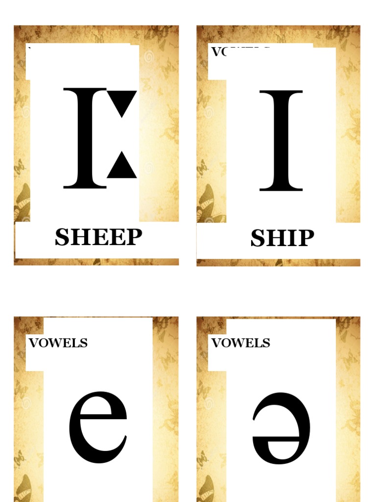 Vowel Sounds for Language Learners | PDF | Foreign Language Studies | Art