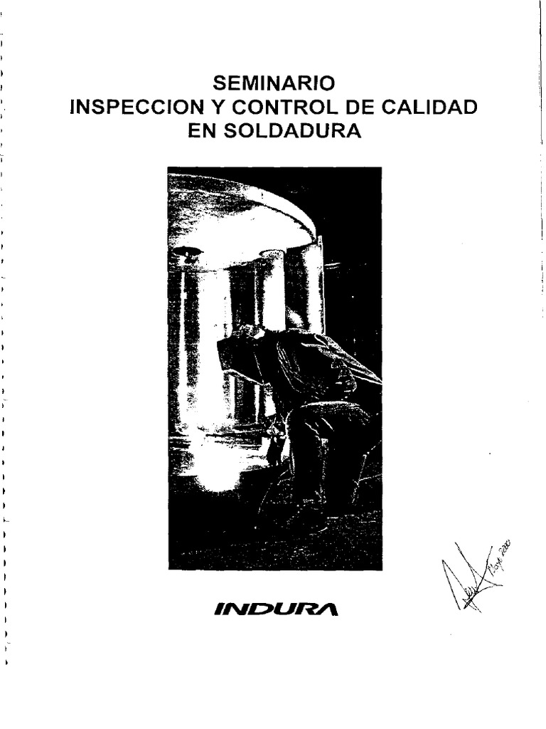Inspeccion y Control de Calidad en Soldadura (Indura (Completo) ) | PDF