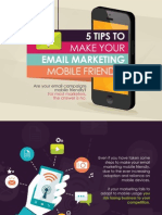 5 Tips to Make Your Email Marketing Mobile Friendly