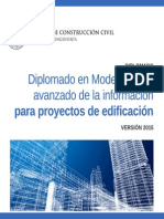 Diplomado en Modelamiento avanzado de la información para proyectos de edificación