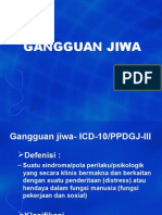 JENIS GANGGUAN JIWA (dr. Syahrial) 1.ppt