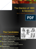 Election of 1860 Secession