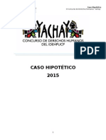 Caso Hipotético Yachay 2015