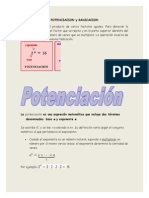 POTENCIACION ,RADICACION,LOGARITMO Y PROPORCIONALIDAD.doc