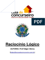 Apostila Raciocinio Logico TRE