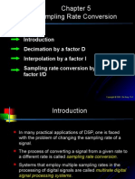 Chap5-Sampling Rate Conversion