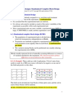 Topic 6. Two-Way Designs: Randomized Complete Block Design