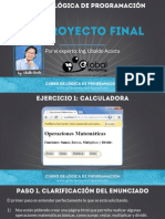 Lección 09 - Proyecto Final