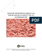 227347617 Analyse Microbiologique d Un Steak Hache de Supermarche