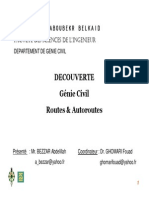 DECOUVERTE Génie Civil Routes & Autoroutes
