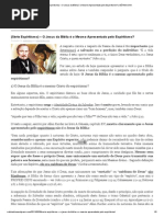 (Série Espiritismo) – O Jesus Da Bíblia é o Mesmo Apresentado Pelo Espiritismo_ _ SÉTIMO DIA