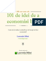 101 Idei de A Economisi Bani Ebook Gratuit