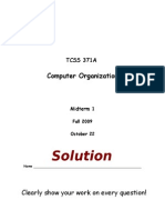 Solution: Computer Organization