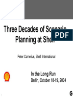 Three Decades of Scenario Planning at Shell: in The Long Run