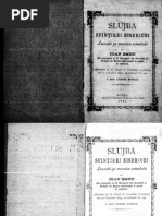 1908 Ioan - Zmeu - Slujba - Sfintirei - Bisericei PDF