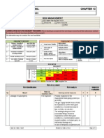 Risk Assessment for LPSG Steam Pipe Hot Work in ER