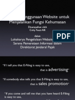 Presentasi Website Untuk Humas