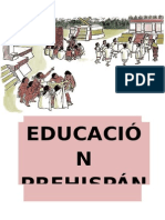 Educación Prehispanica