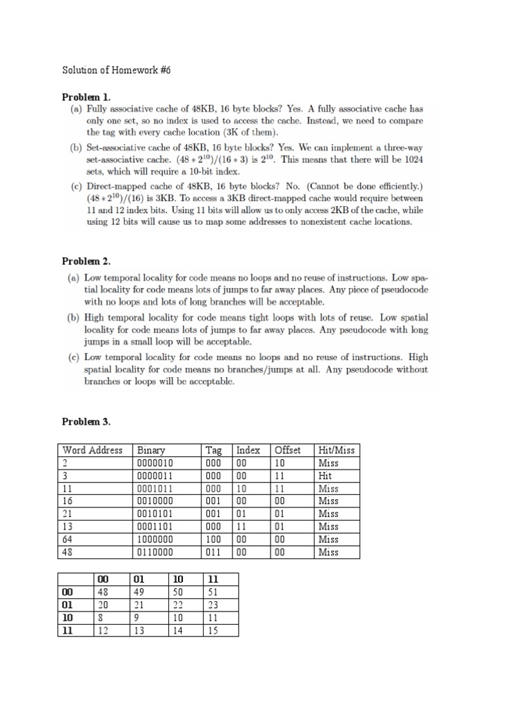 Homework #6 Solutions | PDF