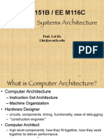 CS M151B / EE M116C: Computer Systems Architecture