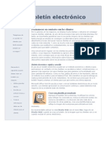 Modelo Boletín Electrónico