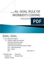 Soal-soal Rule of Morbiditi Coding Circulatory System