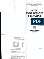 Genaro R Carrio Notas Sobre Derecho y Lenguaje Abeledo Perrot 1986