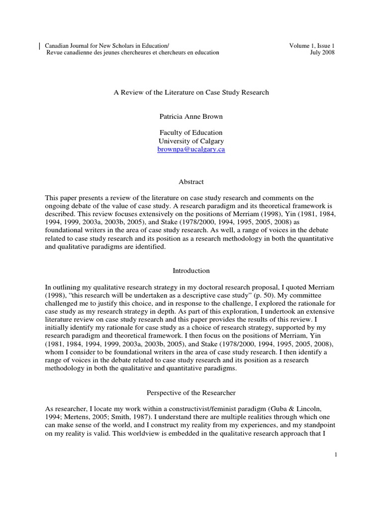 Example of case study research picture