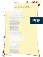 De Que Me Sirve La Vida PDF