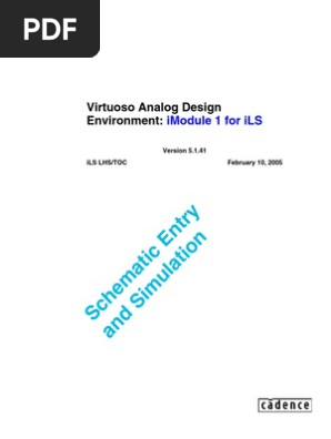 Tutorial Cadence Pdf Library Computing Command Line Interface