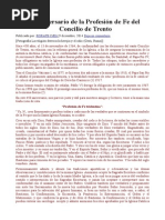 450 aniversario de la Profesión de Fe del Concilio de Trento.doc