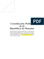 Constitución Política de Panamá