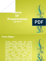 Name of Presentation: Bymrx