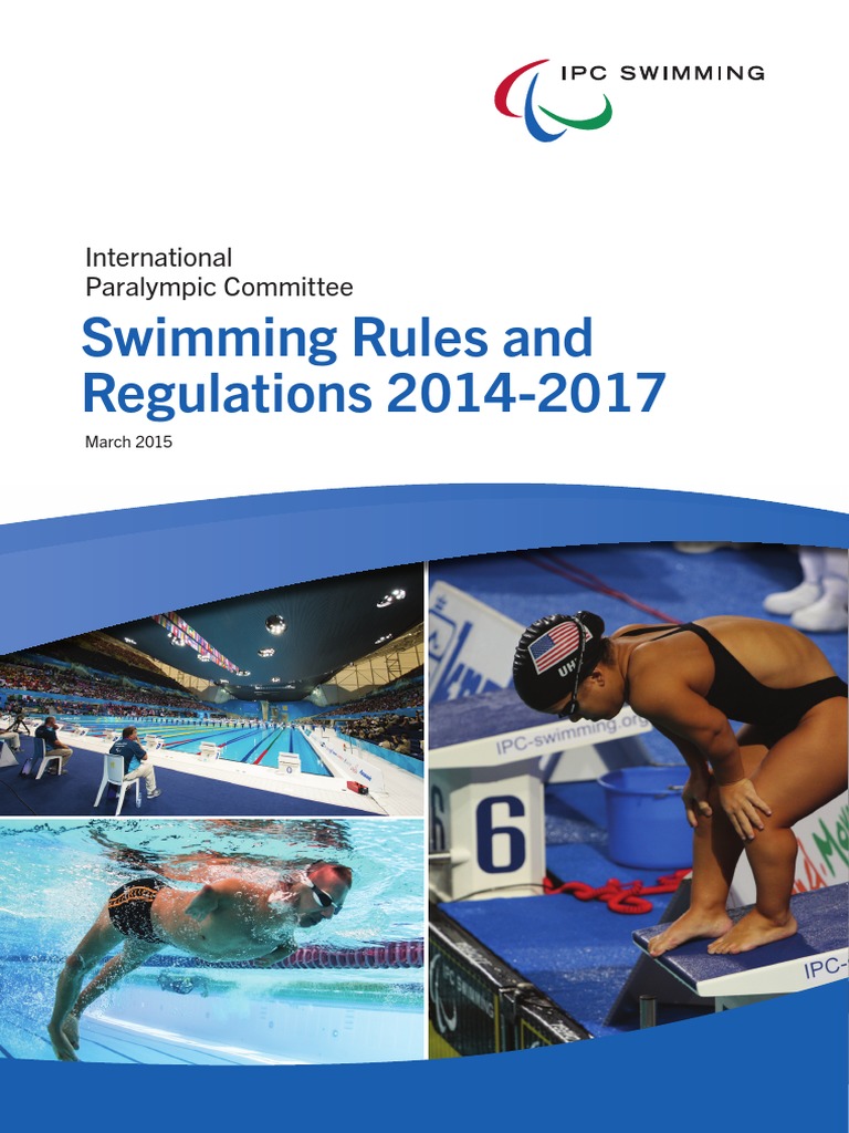 Ipc Swimming Rules and Regulations PDF Swimming (Sport) Referee