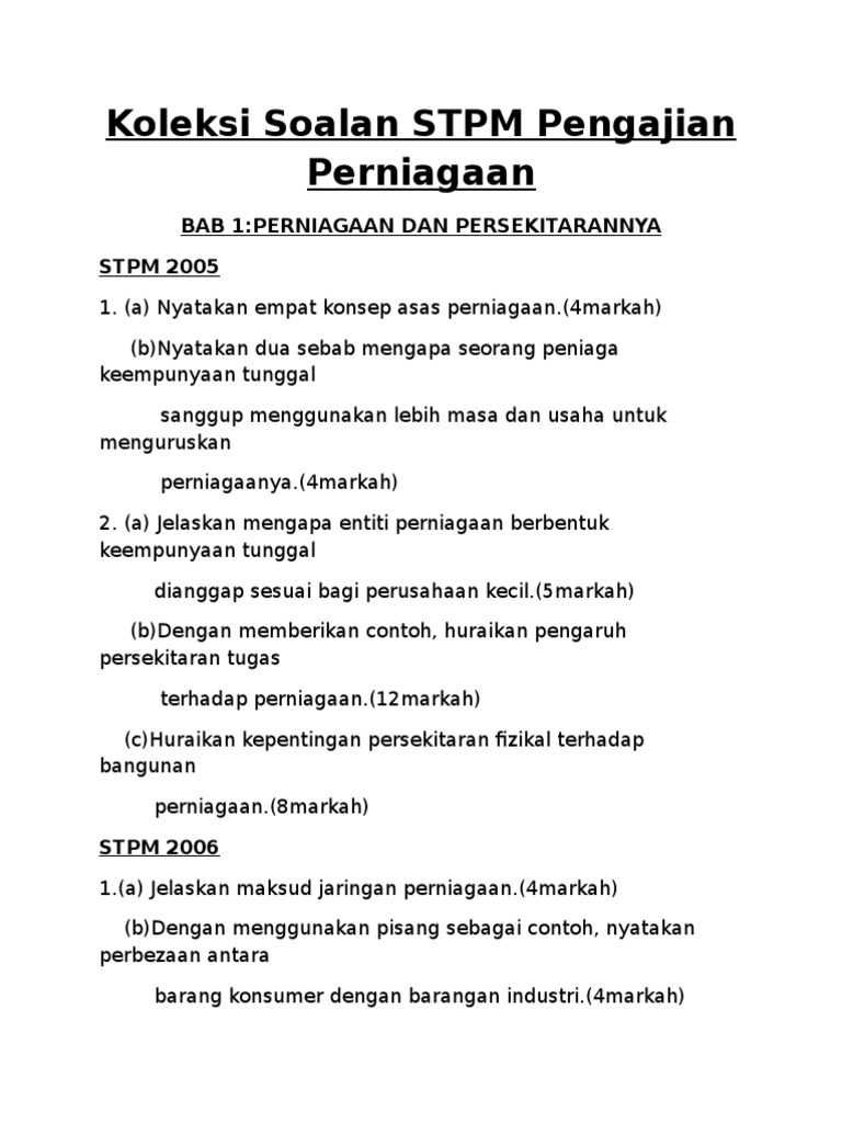 Maksud Persekitaran Jaringan Perniagaan
