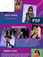 Nicki Minaj: Presented by Keyla Ortiz