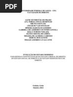 EVOLUÇÃO DO ESTADO MODERNO - PARADIGMAS CONSTITUCIONAIS DO ESTADO LIBERAL DE DIREITO, DO ESTADO SOCIAL DE DIREITO E DO ESTADO DEMOCRÁTICO DE DIREITO - Teoria da Constituição (1).pdf