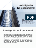 Investigacion No Experimental E5