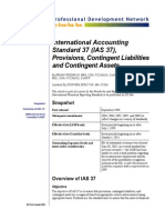 International Accounting Standard 37 (IAS 37), Provisions, Contingent Liabilities and Contingent Assets