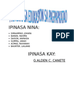 Ipinasa Nina:: G.Alden C. Canete