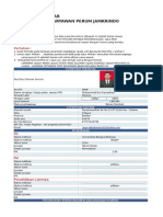 Draft Form Pelamar