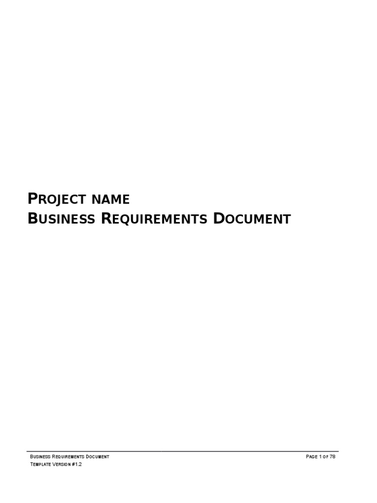ITD Business Requirements Document - 2013 | PDF | Use Case | Business ...