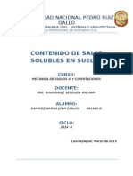 Informe Contenido de Sales Solubles en Suelos