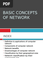 Basic Concepts of Network