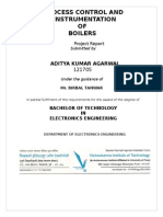 Process Control and Instrumentation For Boiler