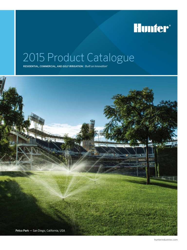 Hunter Catalog em PDF Irrigation Valve
