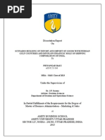 Scenario Building of Export and Import of Goods With Persian Gulf Countries and Develop Strategic Role of Shipping Corporation of India