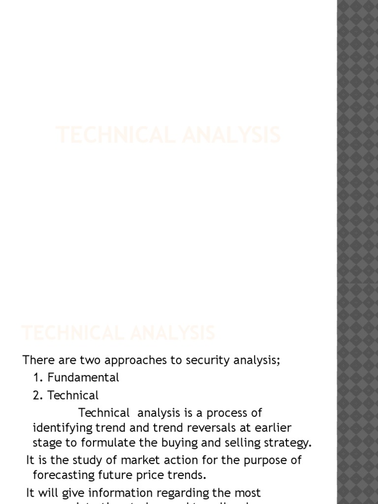 Unit 5-Technical Analysis | PDF | Technical Analysis | Market Trend