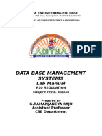 Dbms r10 Main Index