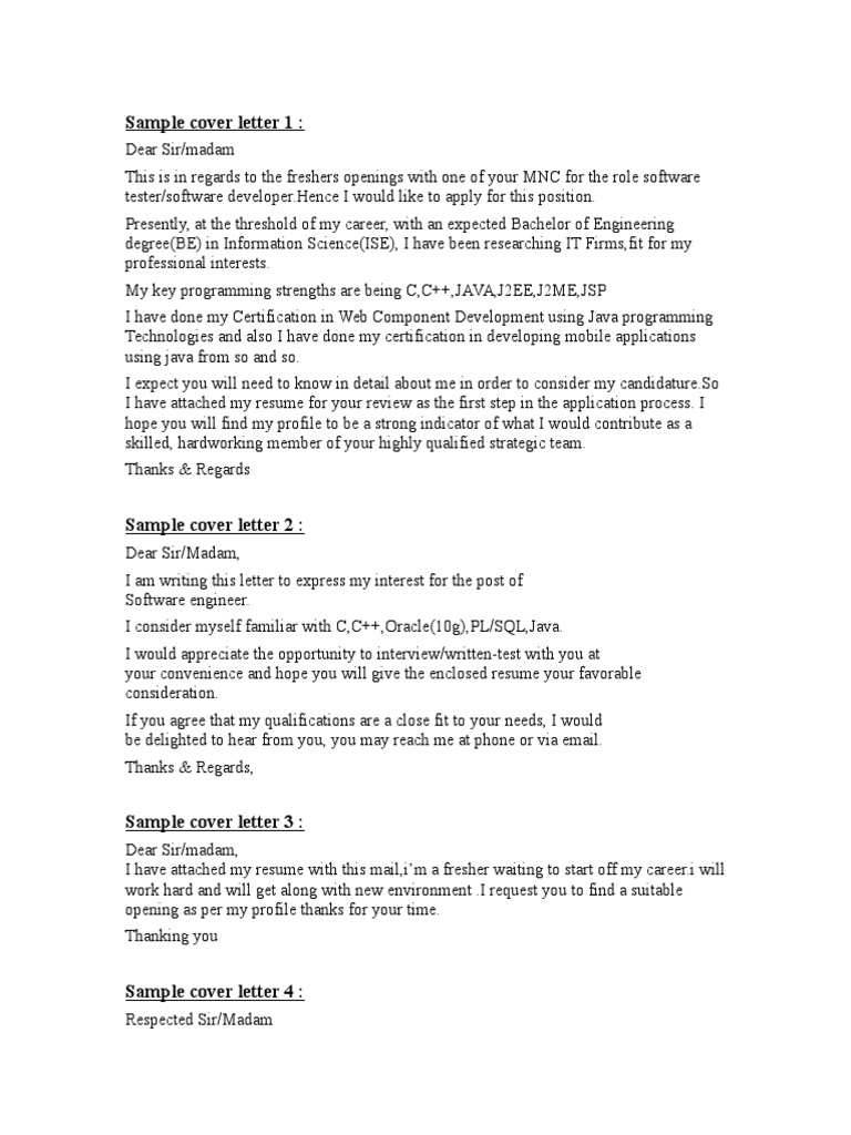 Covering Letter | PDF | Résumé | Java (Programming Language)